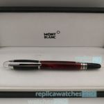 Grade Clone Montblanc Star Walker Pen Brown Barrel White Clip Rollerball Pen